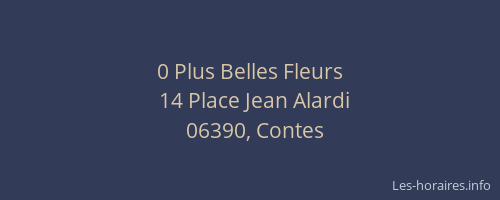 0 Plus Belles Fleurs