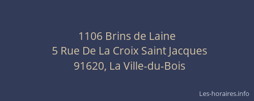 1106 Brins de Laine