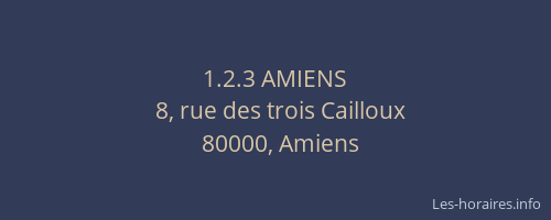 1.2.3 AMIENS