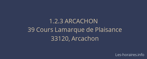 1.2.3 ARCACHON
