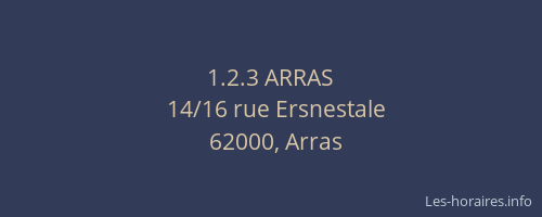 1.2.3 ARRAS