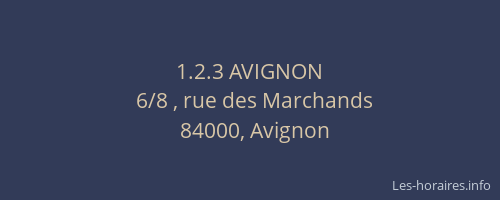 1.2.3 AVIGNON