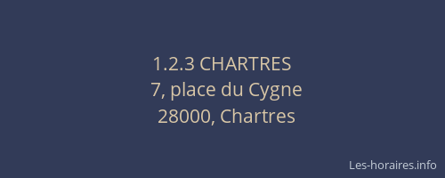 1.2.3 CHARTRES