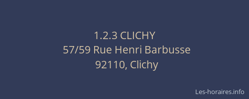 1.2.3 CLICHY