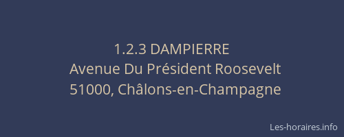 1.2.3 DAMPIERRE
