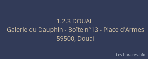 1.2.3 DOUAI