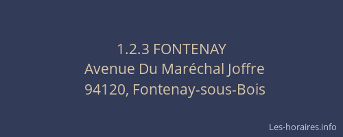 1.2.3 FONTENAY