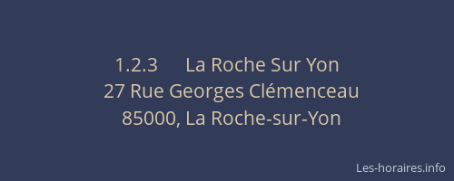 1.2.3      La Roche Sur Yon