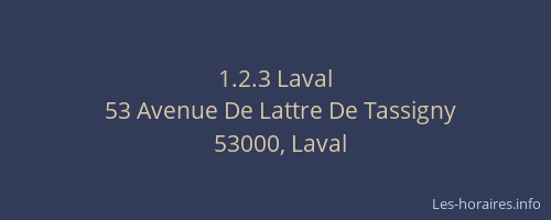 1.2.3 Laval