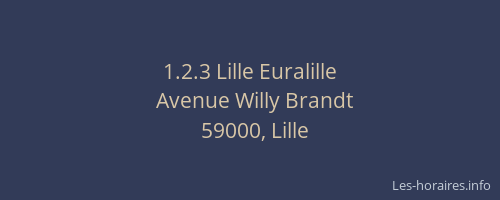 1.2.3 Lille Euralille