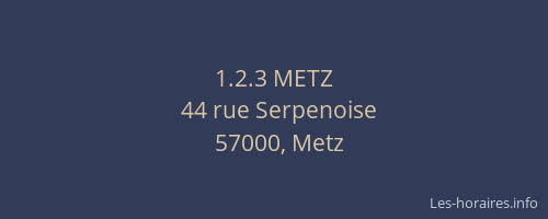 1.2.3 METZ