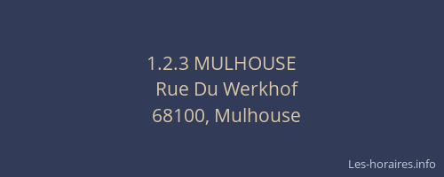 1.2.3 MULHOUSE