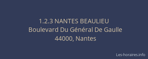 1.2.3 NANTES BEAULIEU