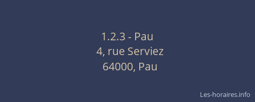 1.2.3 - Pau