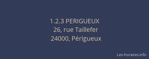1.2.3 PERIGUEUX
