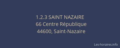 1.2.3 SAINT NAZAIRE