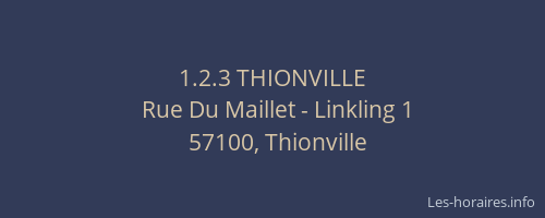 1.2.3 THIONVILLE