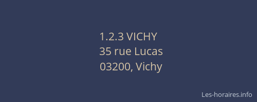 1.2.3 VICHY