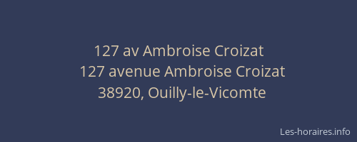 127 av Ambroise Croizat