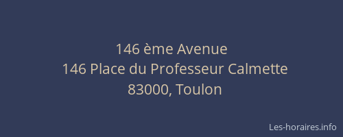 146 ème Avenue