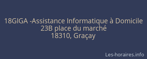 18GIGA -Assistance Informatique à Domicile