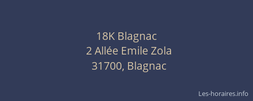 18K Blagnac