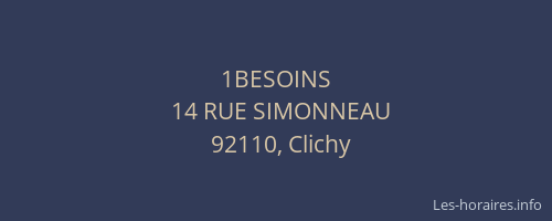 1BESOINS