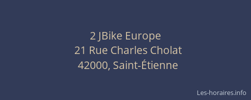 2 JBike Europe