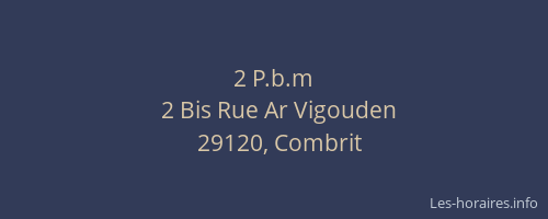 2 P.b.m
