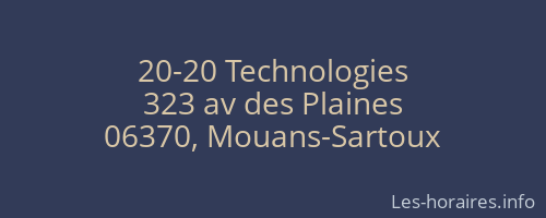 20-20 Technologies