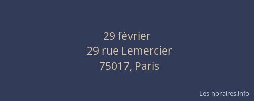 29 février
