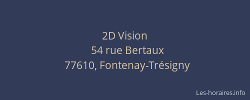 2D Vision