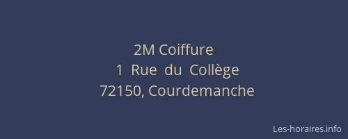 2M Coiffure