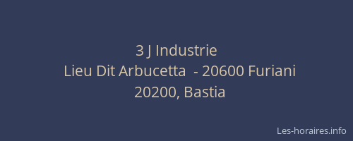 3 J Industrie