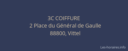 3C COIFFURE
