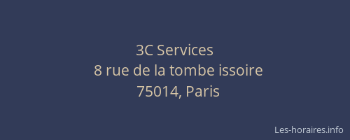3C Services