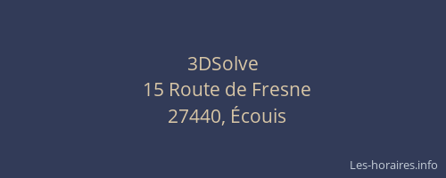3DSolve