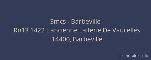 3mcs - Barbeville