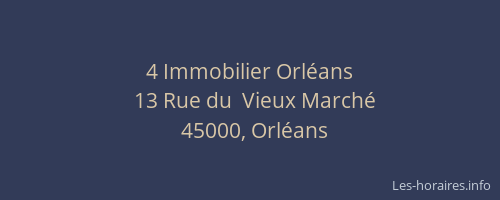 4 Immobilier Orléans