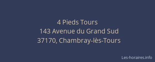 4 Pieds Tours