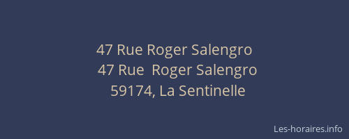 47 Rue Roger Salengro