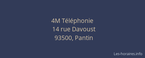 4M Téléphonie
