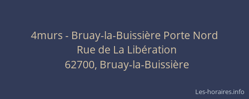 4murs - Bruay-la-Buissière Porte Nord