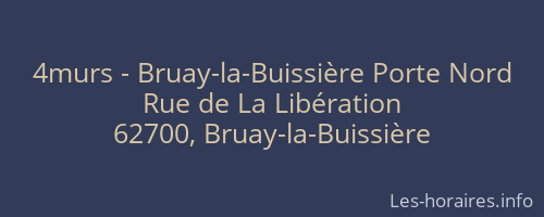 4murs - Bruay-la-Buissière Porte Nord