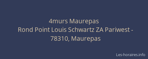 4murs Maurepas