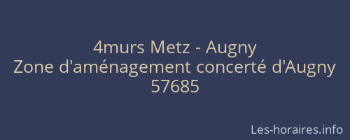 4murs Metz - Augny