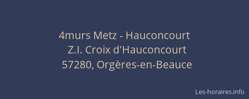 4murs Metz - Hauconcourt