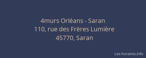 4murs Orléans - Saran