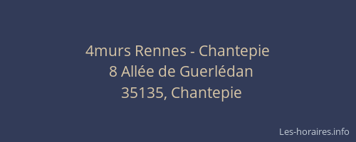 4murs Rennes - Chantepie