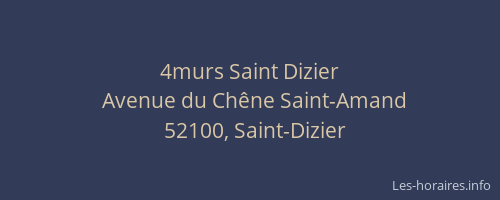 4murs Saint Dizier